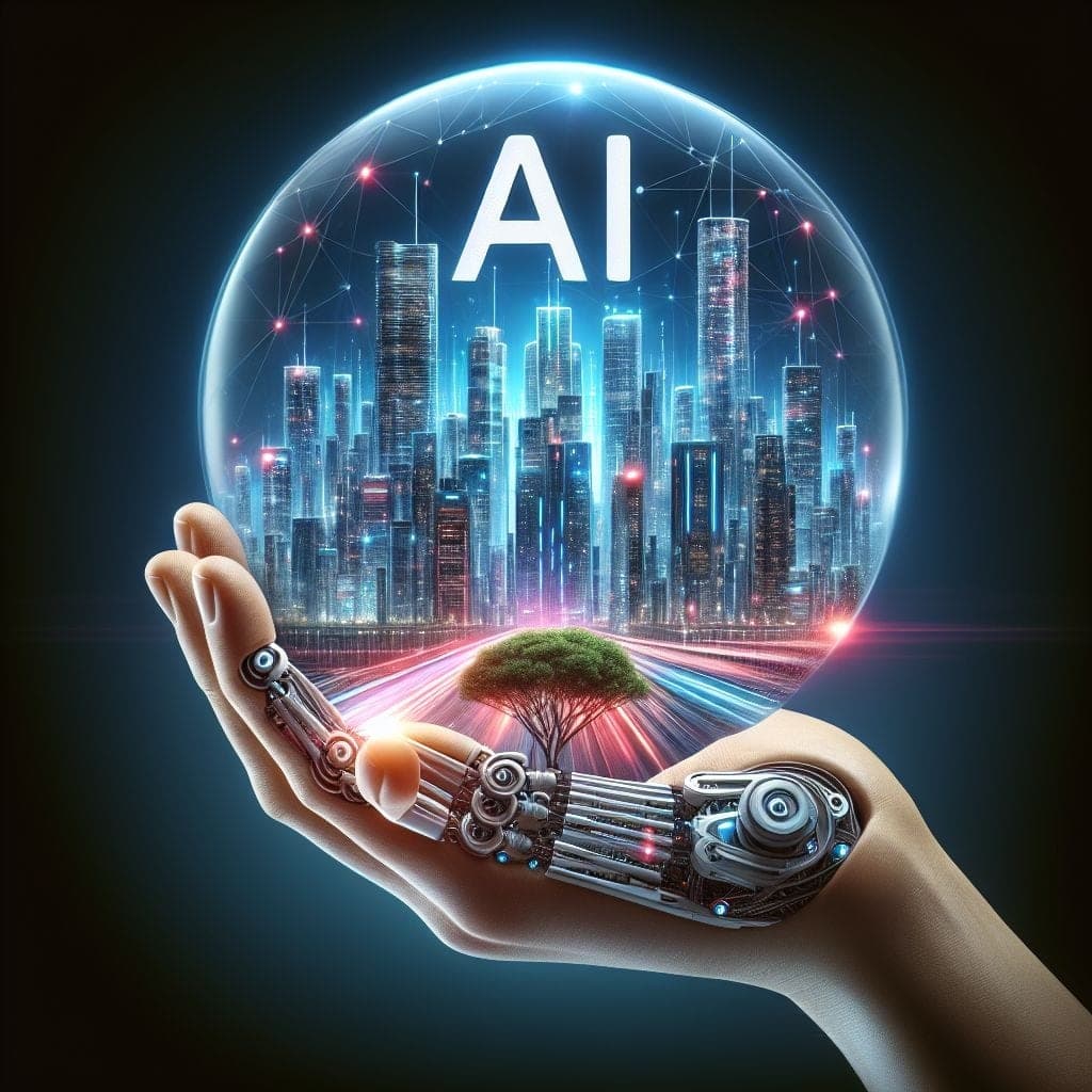 3D AI Ecosystem Graphic