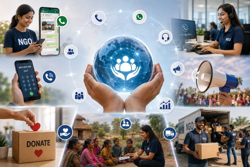 NGO Communication & Community Outreach Graphic