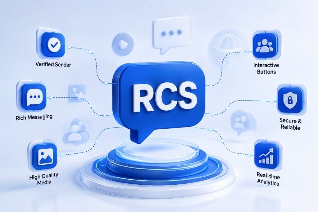 RCS Messaging Feature Graphic