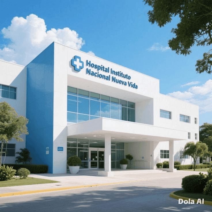 Hospital Building Graphic
