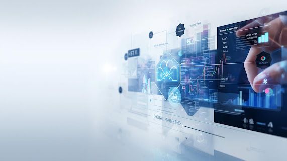 Web Development Digital UI Background